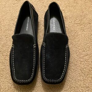 NWT banana republic dark navy driving mocassins